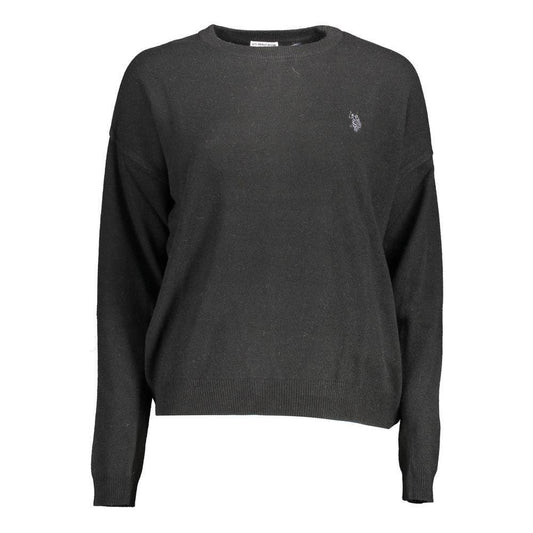 U.S. POLO ASSN. Black Wool Sweater US-24745-XXL