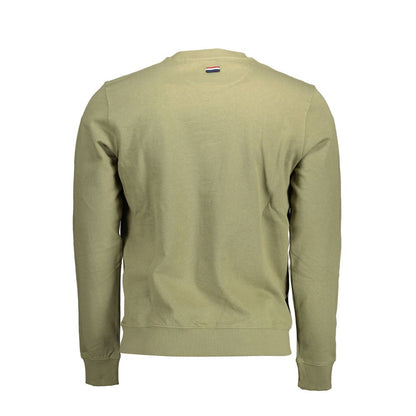 U.S. POLO ASSN. Green Cotton Mens Sweater