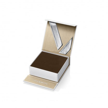 VICEROY JEWELS Mod. 13050C100-33 official box open with elegant interior showcasing packaging for silver necklace.