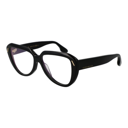VICTORIA BECKHAM MOD. VB2635 55001 ladies fashion eyeglasses in black color, side view.