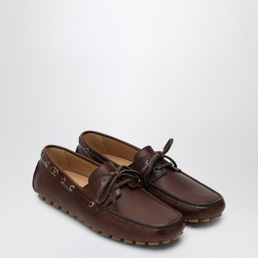 Valentino Garavani Brown leather moccasin driver Fantaway high_inventory,LDin,Spring - Summer 2025,Women,Women > Shoes,Women > Shoes > Flat Shoes,Yes Eu Valentino Garavani 6Y0S0J59PNJ/Q_VALE-ZWX_600
