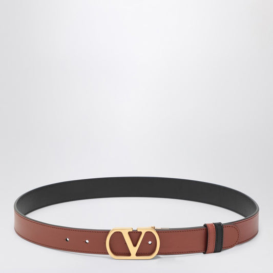 Valentino Garavani Reversible Vlogo Signature belt brown/black LDin,Men,Men > Accessories,Men > Accessories > Belts,Yes Eu Valentino Garavani 7Y2T0SQ3IYR/R_VALE-DRN_300