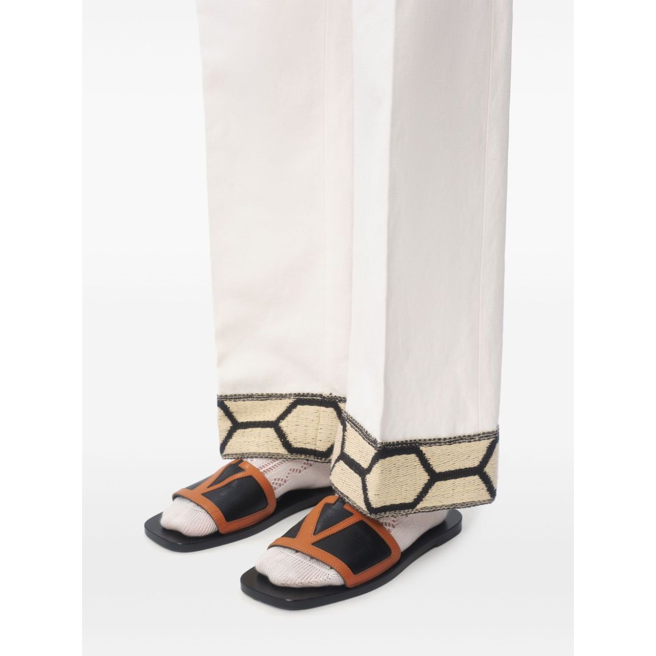 Valentino Garavani Viva Superstar Slide Sandal In Nappa