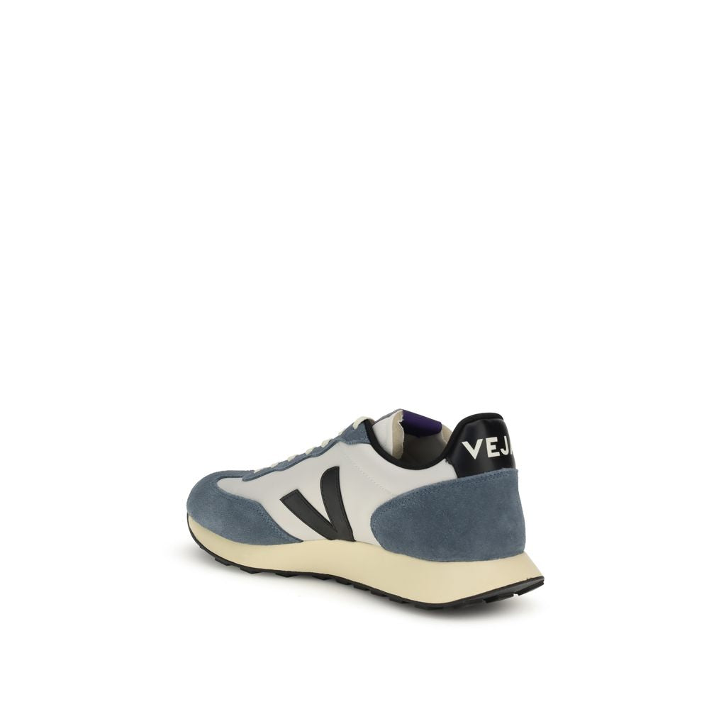Veja Multicolor Polyester Athletic Sneakers with logo on heel and E.V.A. sole, highlighting sustainability and design.