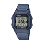 CASIO TIMELESS COLLECTION Mod. DIVER - DOUBLE TIME. ALARM. CHRONOGRAPH - 10 Year Battery - BLUE AVIO W-800H-2AVES