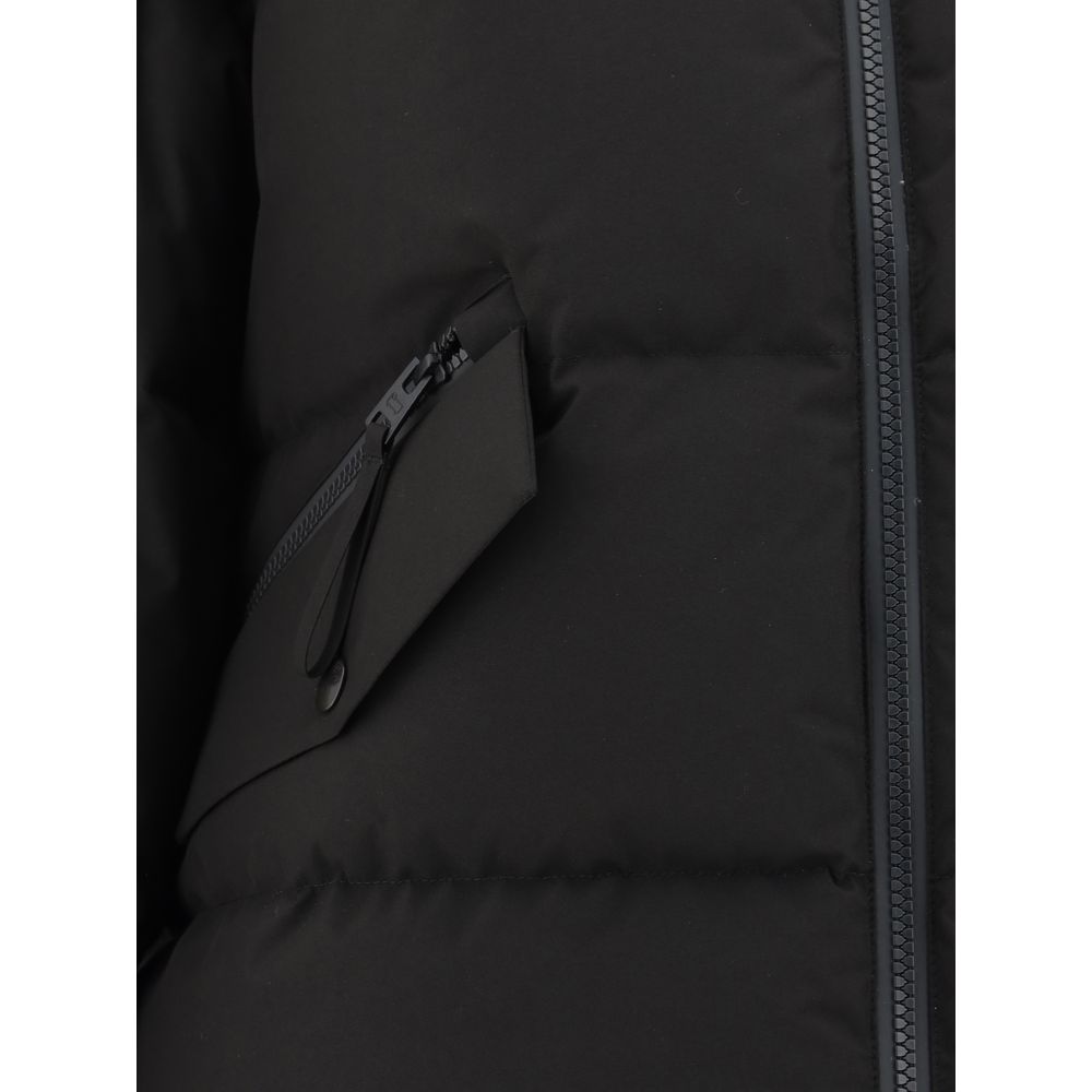 Woolrich Black Polyester Coat