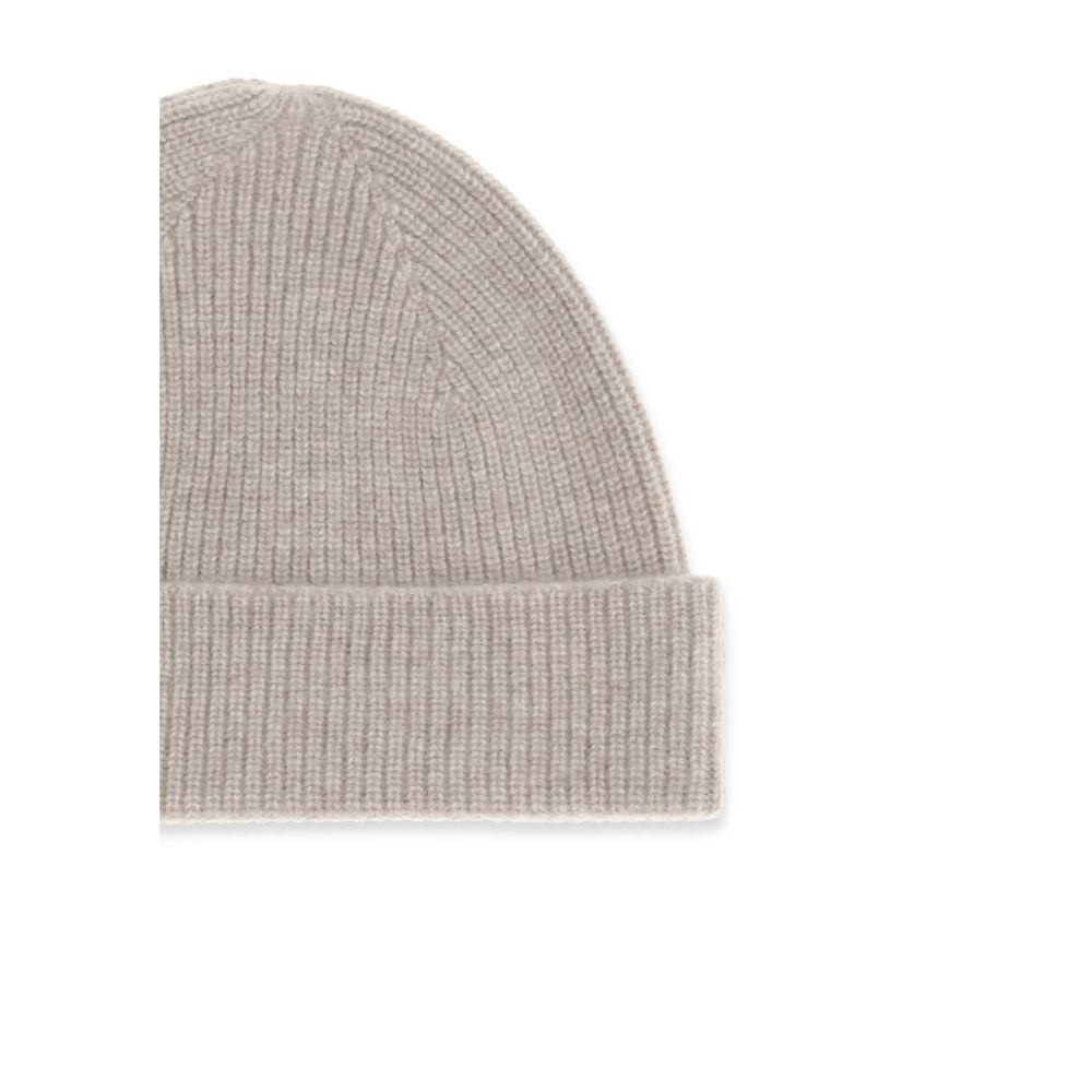 ZEGNA Beige Cashmere Beanie
