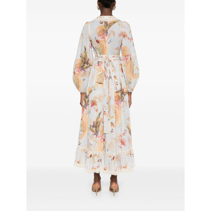 Zimmermann Ascension Ruffled Midi Dress