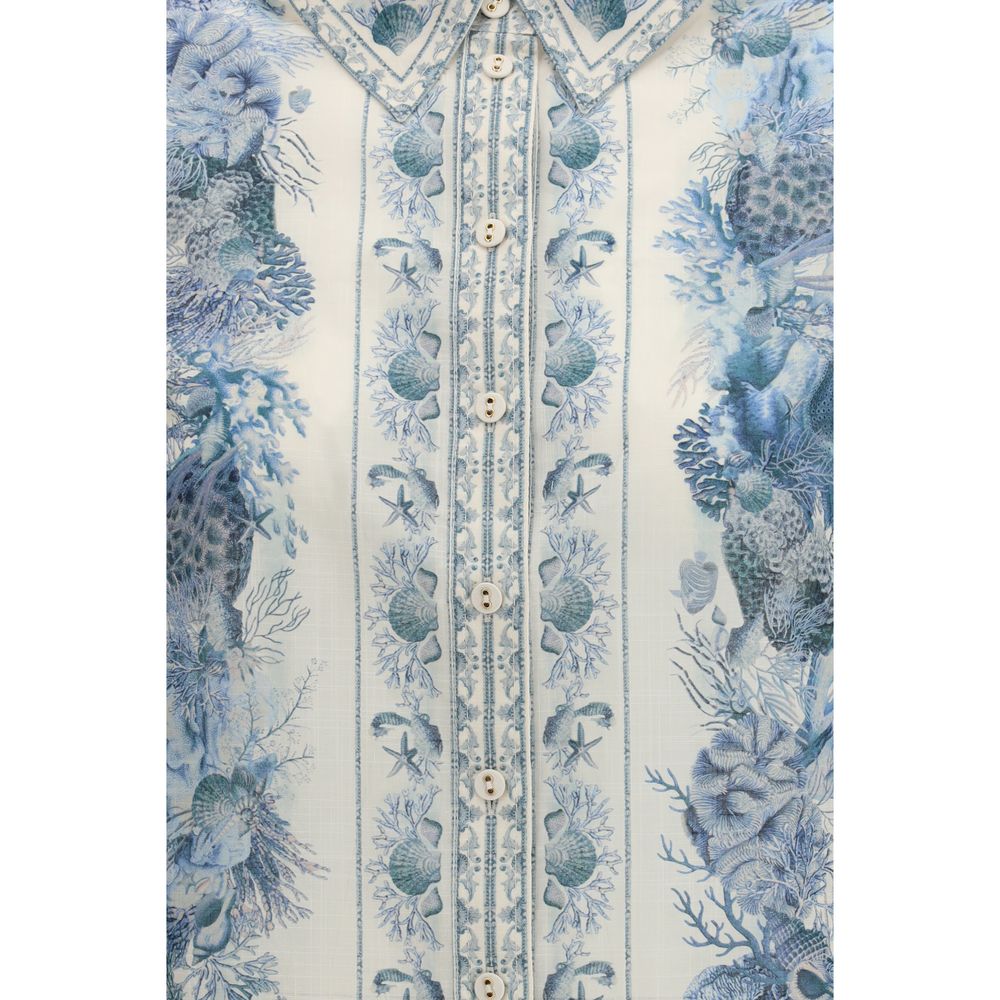 Zimmermann Multicolor Cotton Pattern Shirt 1,1728,2,3,72470364320,Clothing,Multicolor,New with tags,Pattern - Shirts - Clothing,Shirts - Clothing,Women,Zimmermann