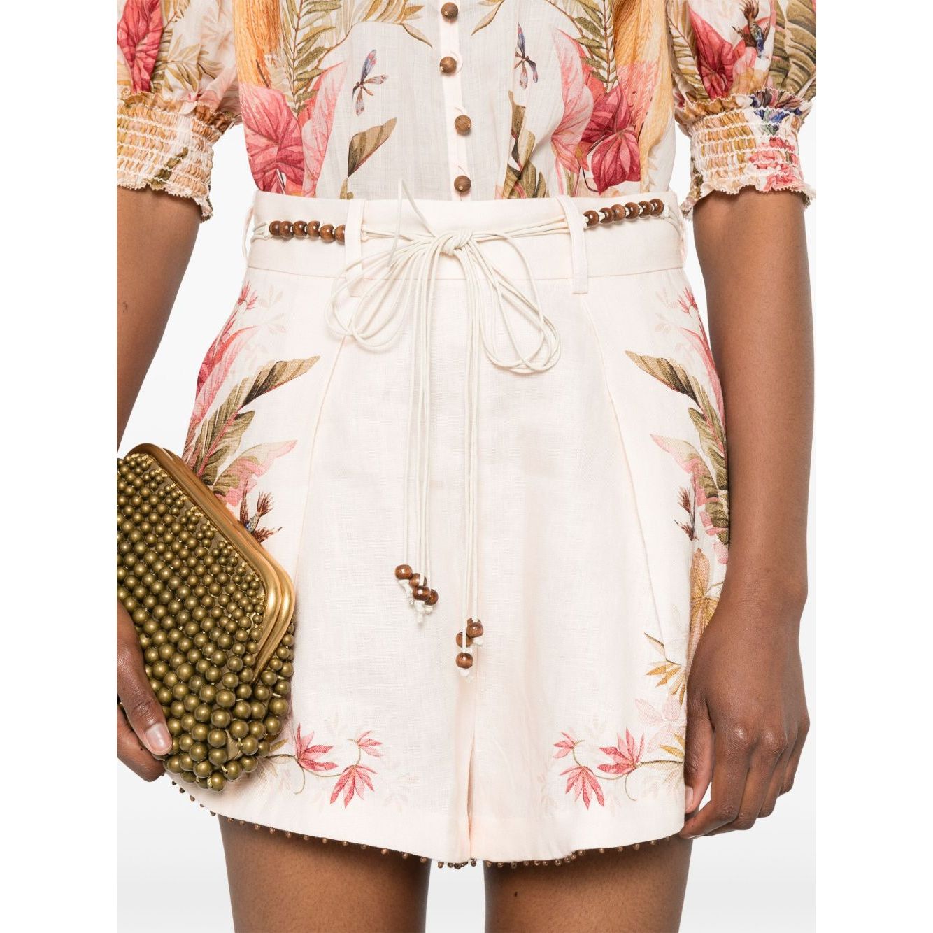 Zimmermann Shorts Beige