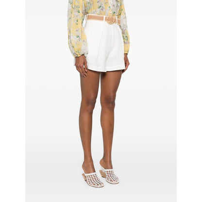 Zimmermann Shorts Ivory