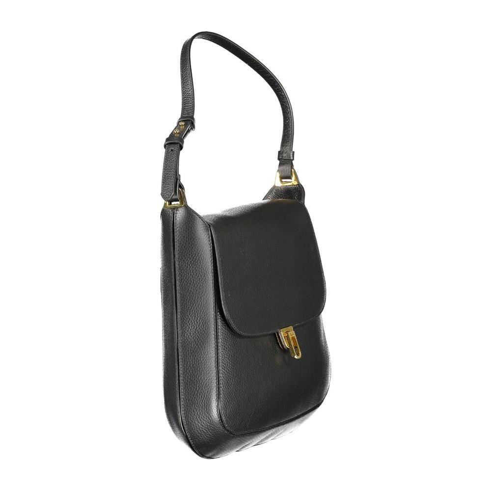 Front view with bag zipped and handles upright.