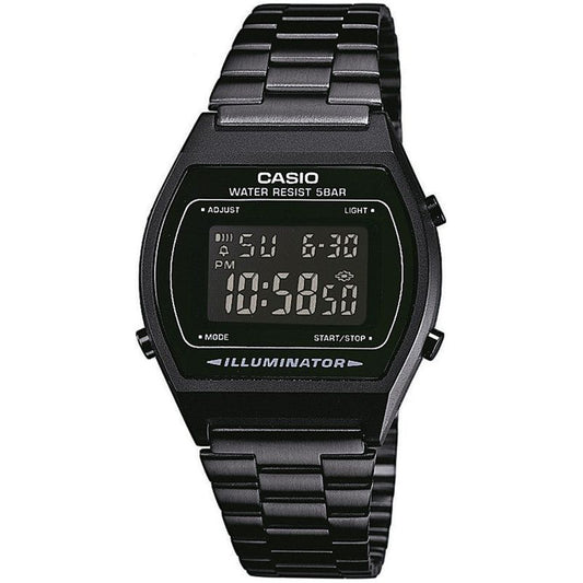 CASIO VINTAGE Mod. ILLUMINATOR BLACK WATCHES CASIO COLLECTION & VINTAGE Black