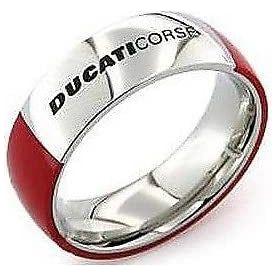 DUCATI JEWELS Mod. 31500584 - Anello / Ring – large – size 30 Ring DUCATI JEWELS Light Gray