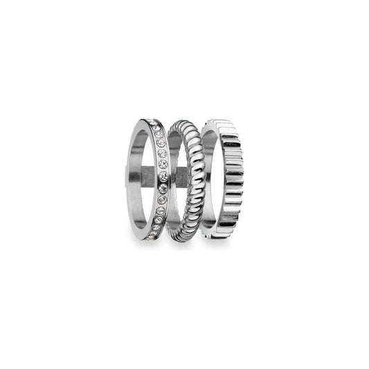AN JEWELS JEWELRY Mod. AR.R3NS03S-7 Ring AN JEWELS Light Gray