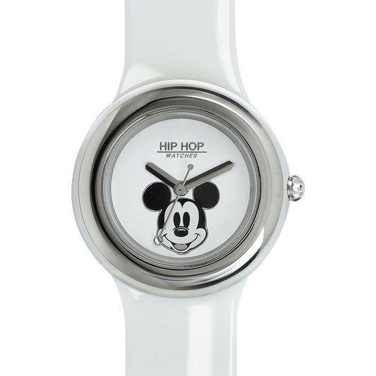 HIP HOP DISNEY COLLECTION Mod. MICKEY METAL WHITE WATCHES