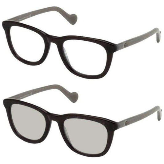 MONCLER SUNGLASSES Mod. PHOTOCHROMIC TRANSPARENT GRAY WITH MEDIUM GRAY MAN SUNGLASSES MONCLER SUNGLASSES Gray
