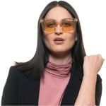 VICTORIA'S SECRET MOD. PK0018 5572G SUNGLASSES & EYEWEAR VICTORIA'S SECRET SUNGLASSES Tan